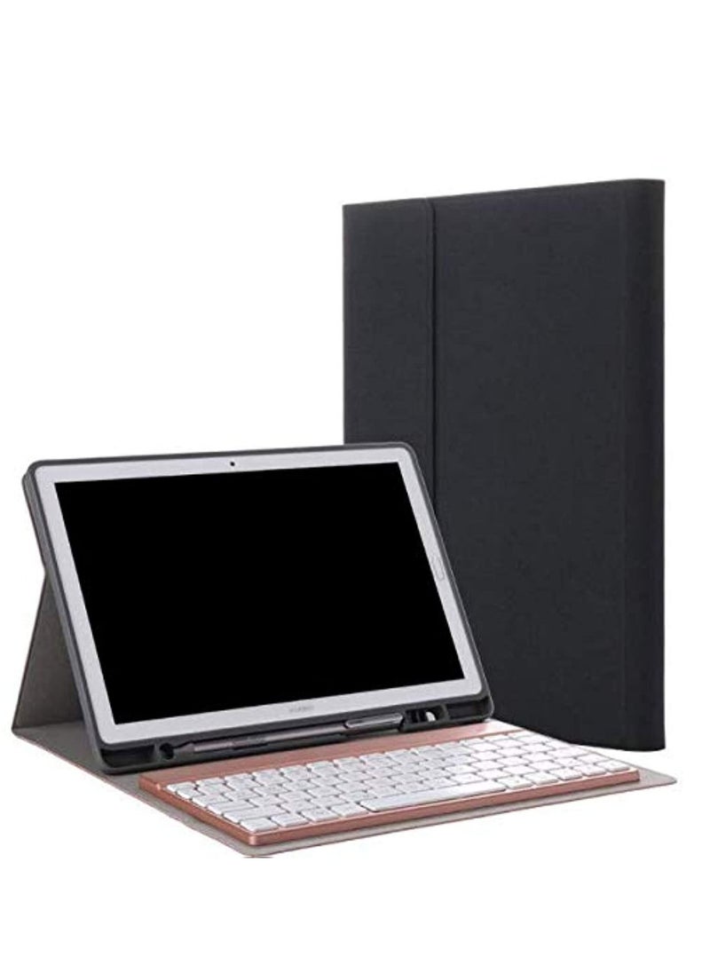Generic - Ultra Thin Detachable Wireless Bluetooth Keyboard Case Cover For Huawei MediaPad M5 10.8 Inch - Image 1