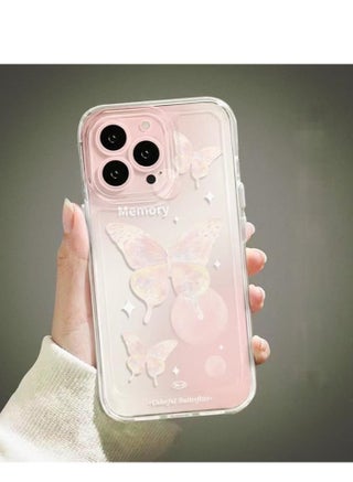 Transparent Butterfly Case for iPhone 16 Pro