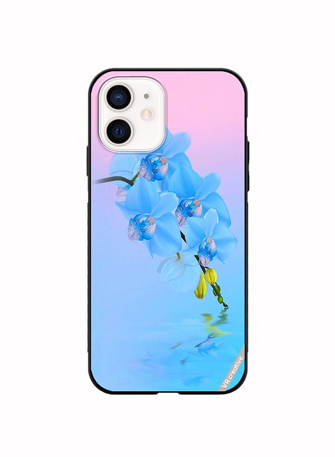 VR CREATIVE Protective Case Cover For Apple iPhone 12 mini Flower Design Multicolour - Image 1