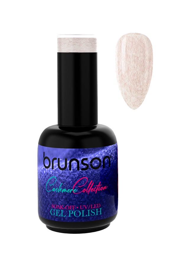 brunson Gel Nail Polish 18ml Cashmere Gel Polish Glossy Shine Finish Long Lasting Soak off UV LED Gel Polish for Nail Art French Manicure Pedicure Gel nails Salon Quality Chip Resistant Gel Nail Extensions