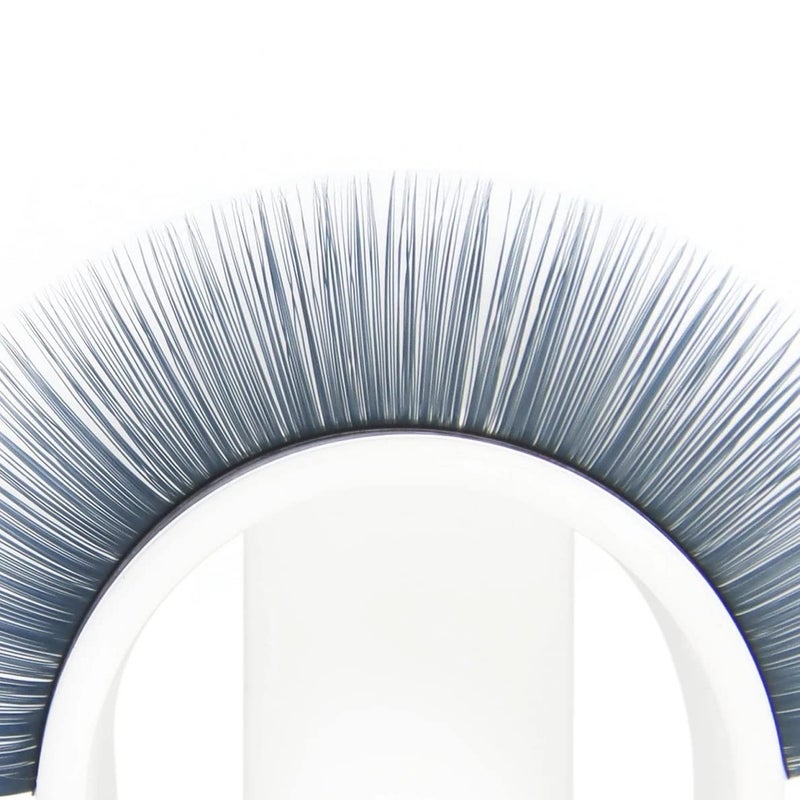 YABINA Colored Lash Extensions D Curl 0.07 Lavender Purple Coffee Cinnamon Different Color Lashes Extension Pop Hot Colorful Classic Single Individual Eyelash Extensions (Wine Red) - Image 5