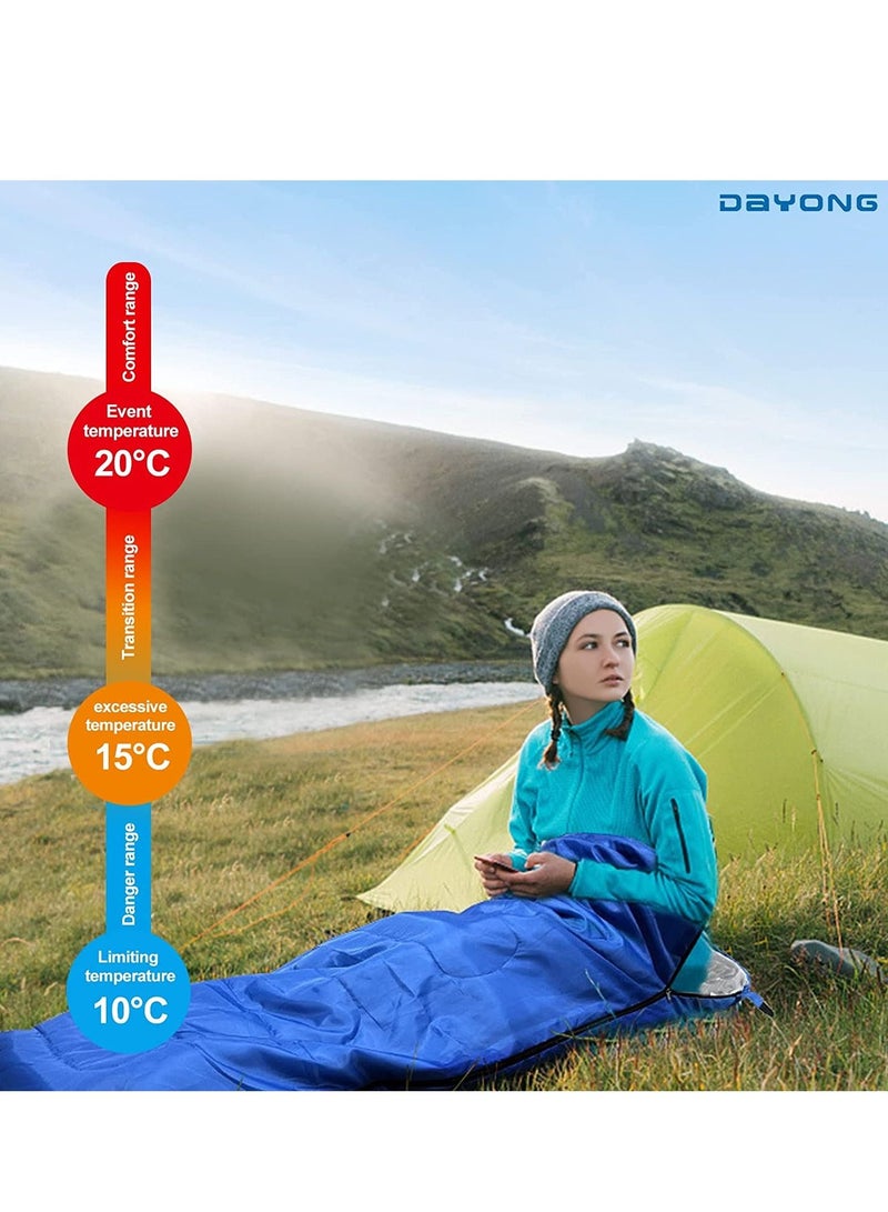Meetion Outdoor Sleeping Bag Lightweight Waterproof Camping Gear Equipment for Adults and Kids - Image 5