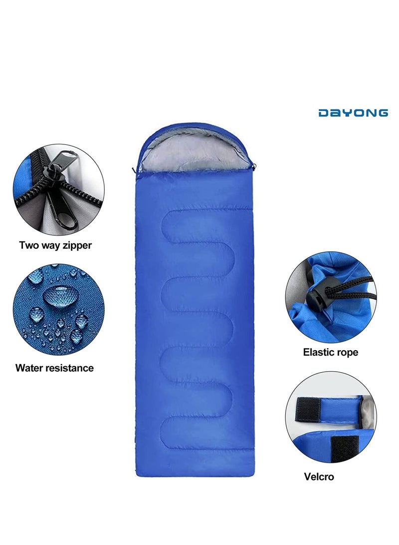 Meetion Outdoor Sleeping Bag Lightweight Waterproof Camping Gear Equipment for Adults and Kids - Image 2