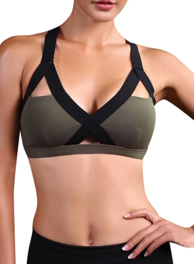 Women's Sports Cross Elastic Bra