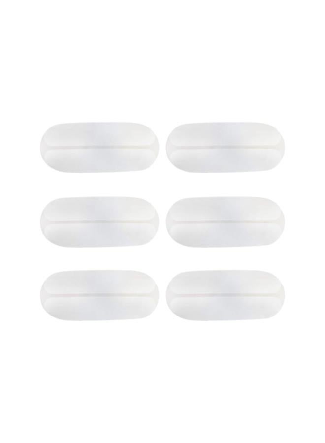 klarako 6pcs Silicone Shoulder Pads Bra Strap Cushions Holder Non Slip Shoulder Protectors for Woman Black - Image 1