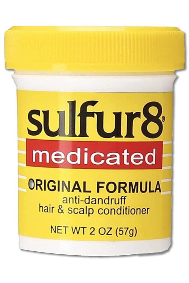 Sulfur 8 Medicated Regular Formula Anti-Dandruff Hair and Scalp Conditioner 57G - Image 1