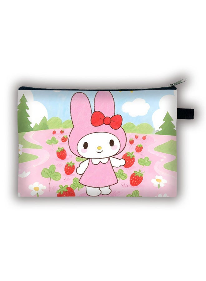 New Melody Coin Purse For Students, Cute Large-capacity Desktop Cartoon Storage Bag, Children's Large Key Card Holder