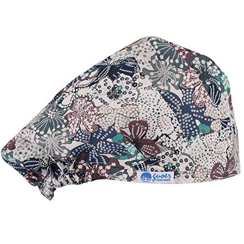 GUOER Hat Bouffant Cap One Size Multi Color (Color11) - Image 1
