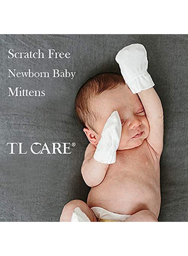 TL Care قفازات حديثي الولادة من TL Care 100% قطن خالية من الخدوش، للأولاد - Image 3