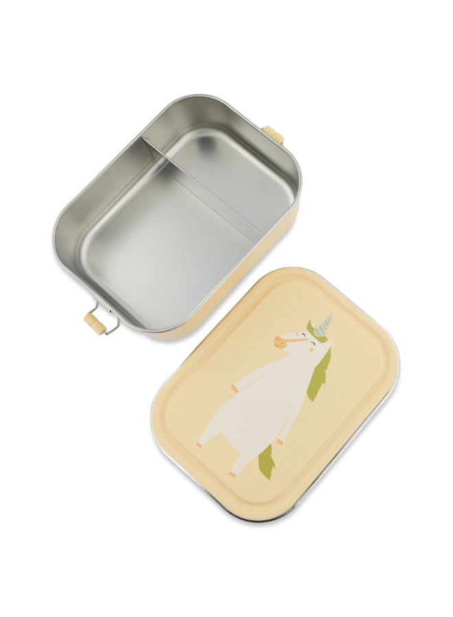 Trixie Stainless Steel Lunch Box Large - 2-Compartment - Mrs. Unicorn - Image 4