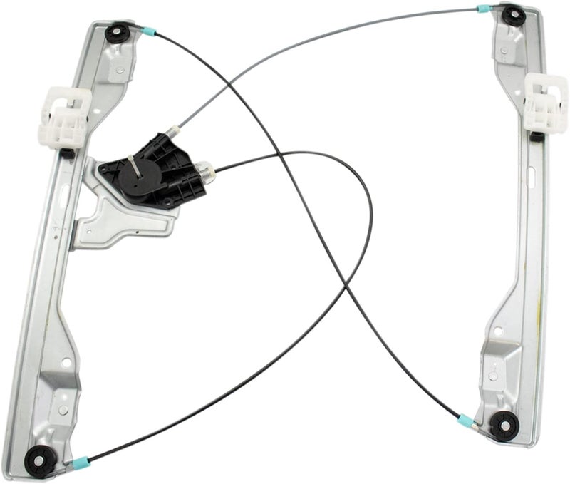 TRQ Front Left Window Regulator Drivers Side Compatible with 2015-2020 Ford F-150 2017-2019 F-250 Super Duty F-350 Super Duty F-450 Super Duty FO1350192 - Image 1