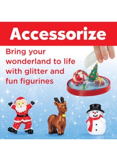 Creativity for Kids Make Your Own Holiday Snow Globes Holiday Crafts For Kids Create 3 Diy Snow Globes Christmas Activities For Kids Ages 6 8+  - Image 5