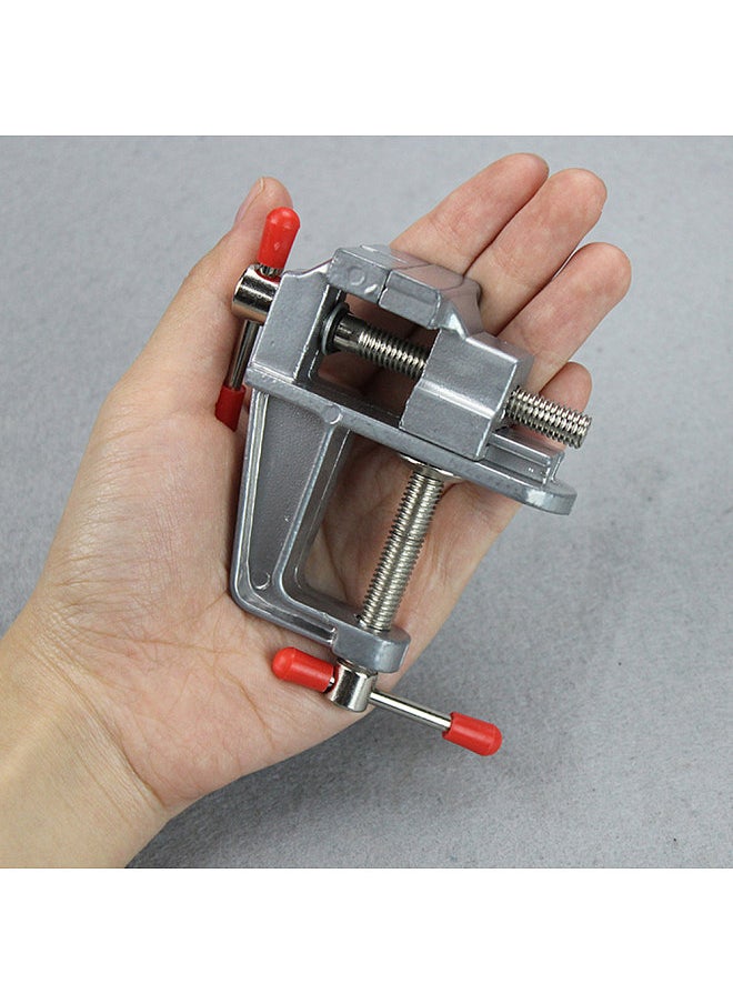 Generic - Aluminum Miniature Small Hobby Clamp On Table Multi-functional Mini Tool - Image 1