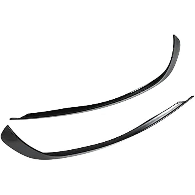 Torvex Bumper Vent Cover, Front Side Air Vent Trim Air Duct Grille Compatible with Mercedes CLA Class C117 X117 AMG Line CLA45 - Image 2