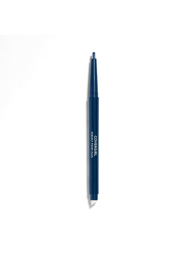 CoverGirl CoverGirl Perfect Point Plus Eyeliner Pencil, Midnight Blue, Long-Lasting, Versatile Navy Eyeliner, Soft Smudging Tip, No Sharpening Needed, Pack of 1  - Image 1