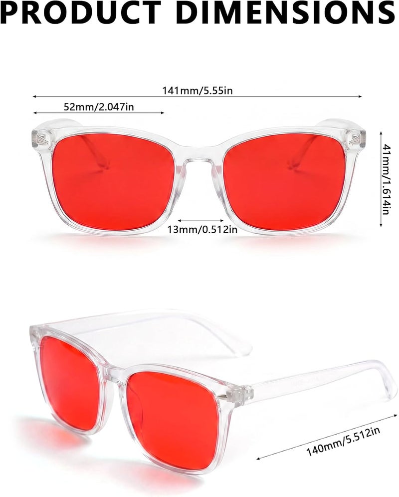Blue Light Blocking Glasses Better Sleep UV Protection Glasses for Men Women Computer Games TVs Mobile Phones Screens Blue Ray Protection - Image 3