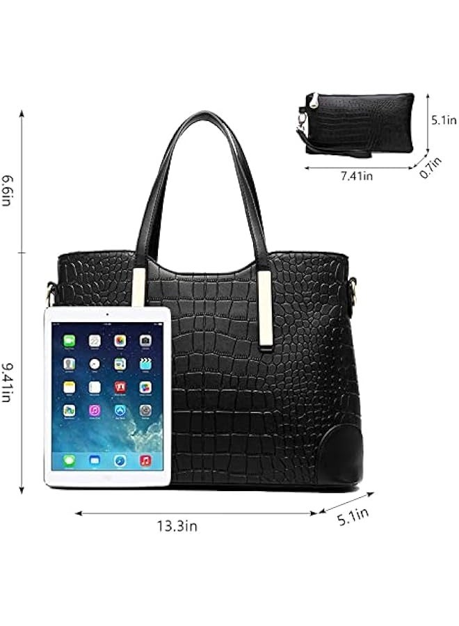Satchel Purses and Handbags for Women Shoulder Tote Bags  - Image 4
