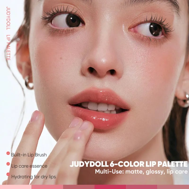 Judydoll 6 Color Multi-Use Lip Palette 01 - Image 5
