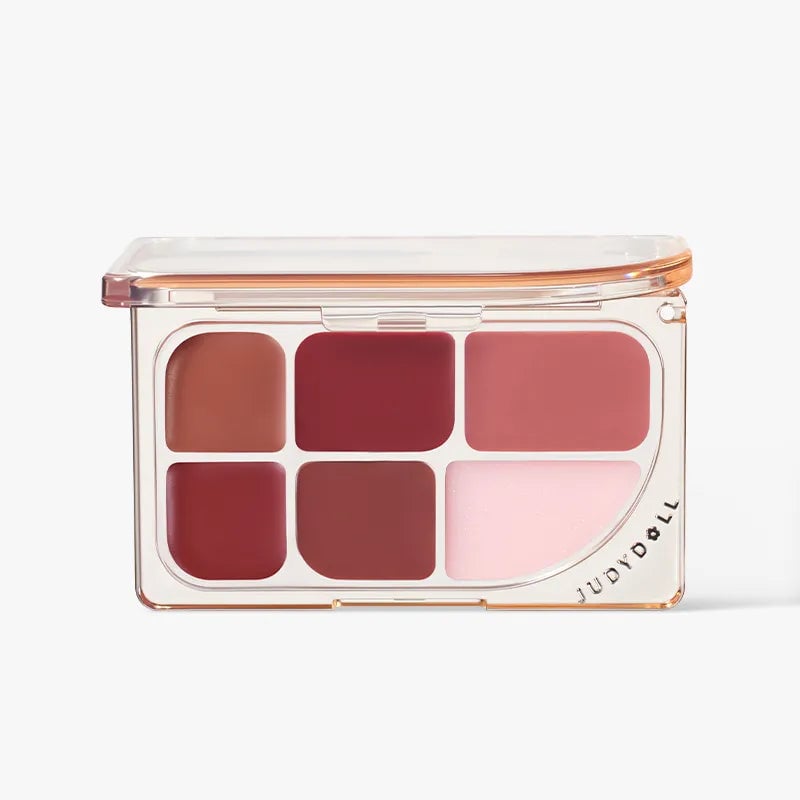 Judydoll 6 Color Multi-Use Lip Palette 01 - Image 1