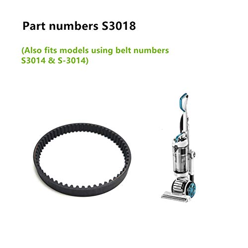 CPAI Replacement Belt for Eureka S3018 FloorRover Vacuum Cleaner, Fits Models:NEU522, NEU529, NEU560, NEU562A, NEU562, NEU566 Series（2 Belt - Image 2