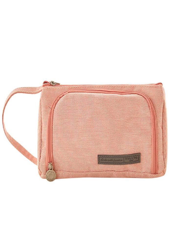 Eckek - Sagit Canvas Large Capacity Pencil Case Multifunctional Zipper School Portable - Image 1