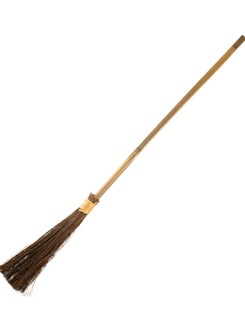 MAD TOYS - Realistic Witch Broom Stick Halloween Costume Accessories for Kids and Adults 106cm Long, Trick or Treat ,Dress-Up, Theme Party and Roleplay - Image 1