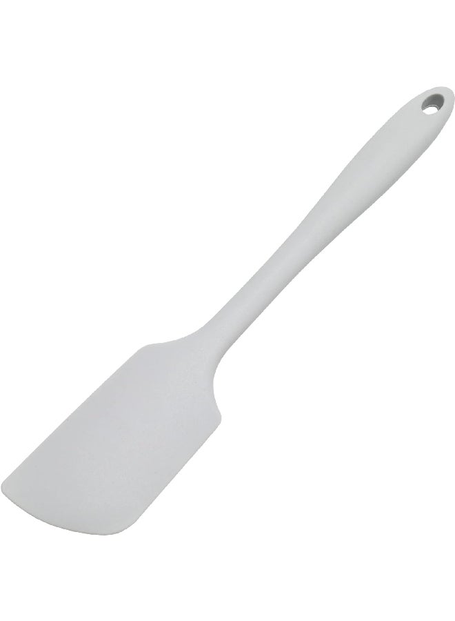 شيف كرافت 13865 شيف كرافت ملعقة مسطحة بزاوية من السيليكون الممتاز مقاومة للبقع رمادي 11 بوصة - Image 1