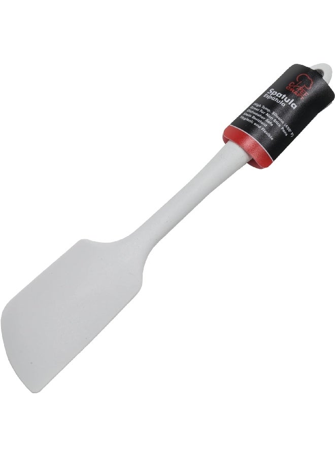 شيف كرافت 13865 شيف كرافت ملعقة مسطحة بزاوية من السيليكون الممتاز مقاومة للبقع رمادي 11 بوصة - Image 2