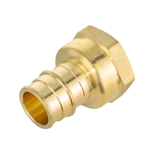 EFIELD Pack of 5 EFIELD PexA Cold Expansion Brass Fittings 34 Pex x34 Female NPT Adapters ASTM F1960 UPC CertifiedPEX19601785PCS - Image 3
