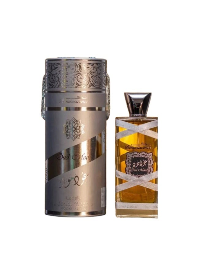 Lattafa Oud Mood Reminiscence Eau de Parfum 100 ml (3.4 oz) Unisex - Image 2