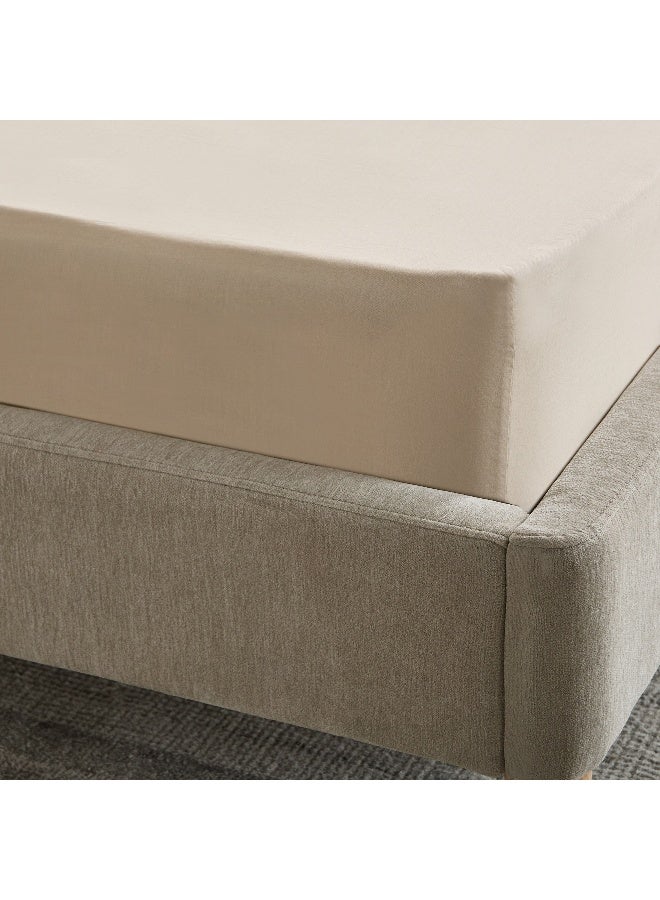 Home Box Essential Cotton Twin Fitted Sheet 120 x 200 x 36 cm - Image 4