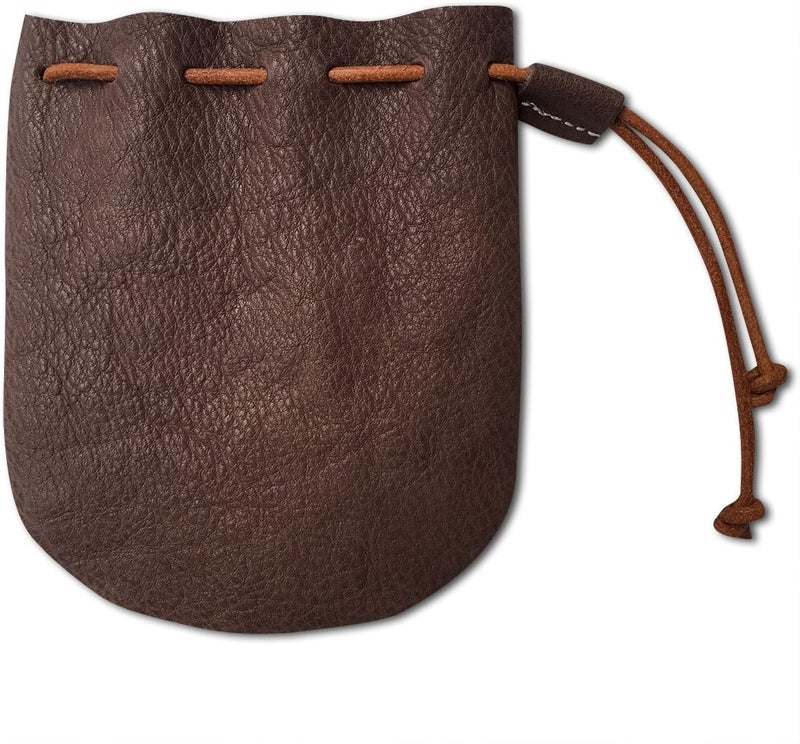 Analys CC Fantastic Workmanship Genuine Leather Drawstring Coin Purse - Image 1
