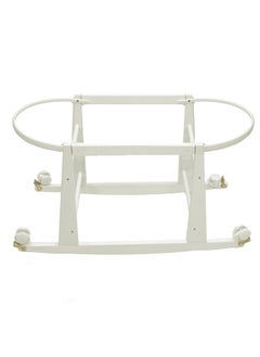 elphybaby Rocking Bed Holder Wooden Moses Basket 