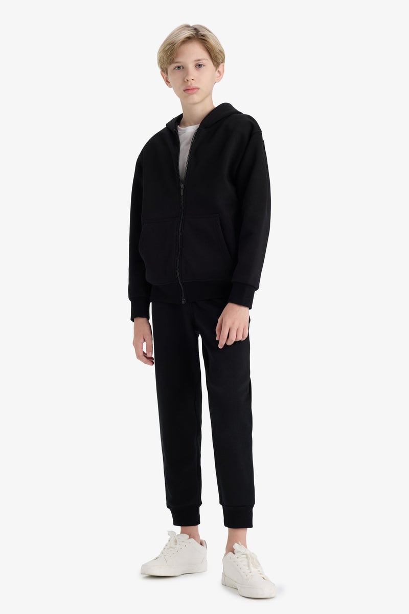 DeFacto Black Boy Boy Elastic Waist Sweatpants Casual - Image 4