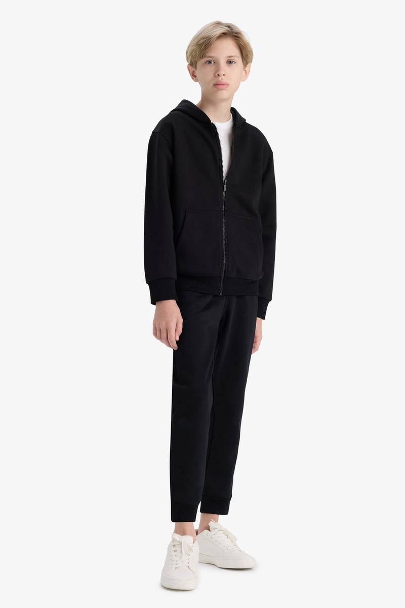 DeFacto Black Boy Boy Elastic Waist Sweatpants Casual - Image 1