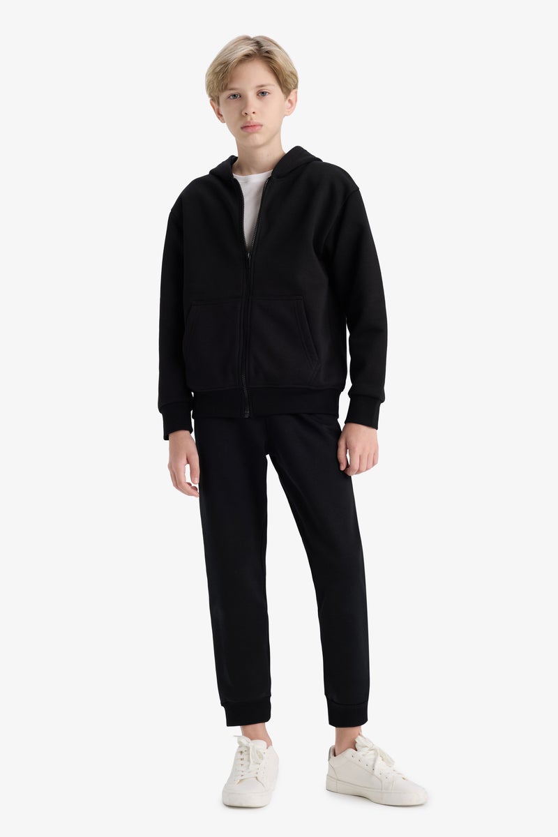 DeFacto Black Boy Boy Elastic Waist Sweatpants Casual - Image 2