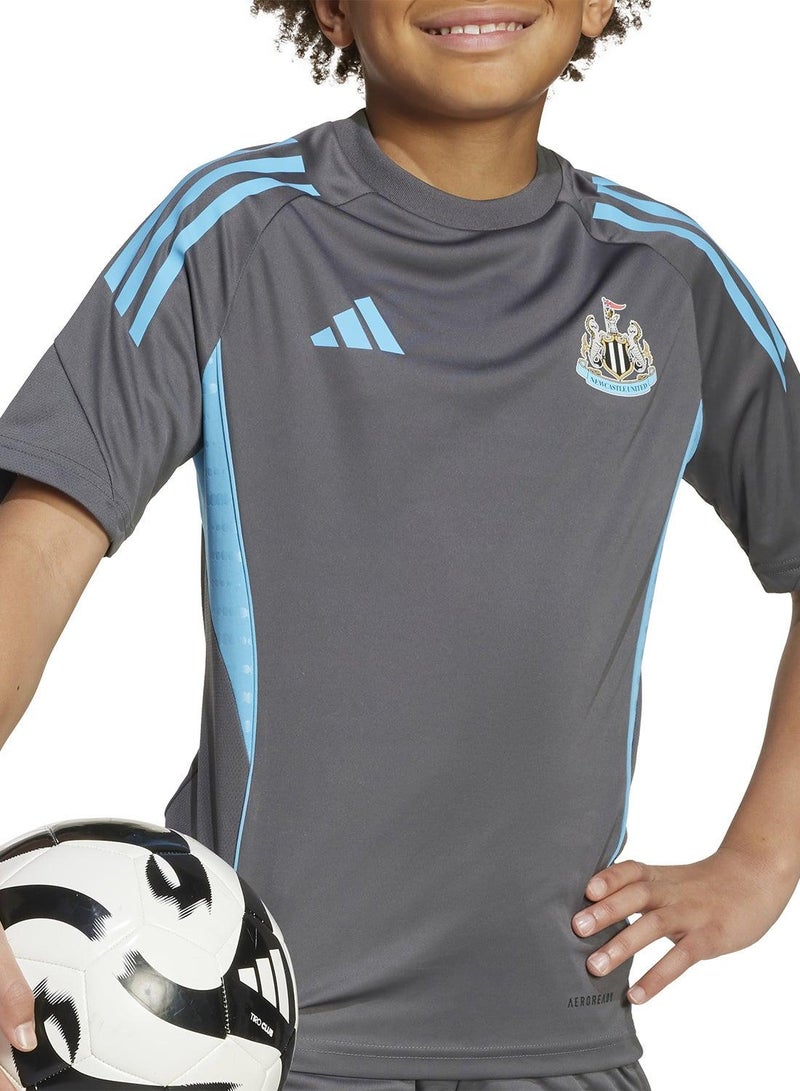 adidas قميص نيوكاسل يونايتد للأطفال قصير الأكمام رمادي - Image 2