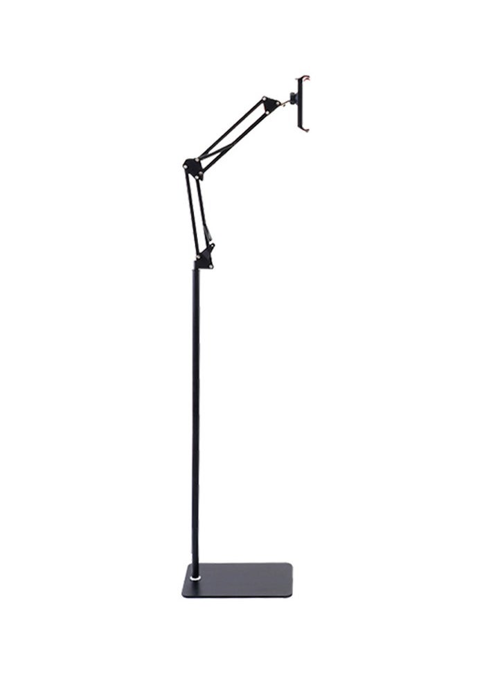 General - Tablet floor stand, adjustable universal 360-degree rotating metal tablet stand, mobile phone tablet stand suitable for iPad/iPhoneX/iPad Pro or other4.5-12.9-inch devices - Image 1