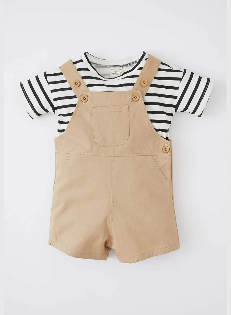 ديفاكتو 2 Pack BabyBoy Regular Fit Bike Neck Short Sleeve Woven Set