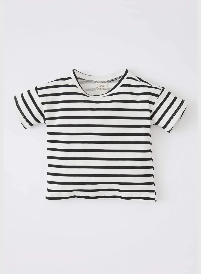 ديفاكتو 2 Pack BabyBoy Regular Fit Bike Neck Short Sleeve Woven Set