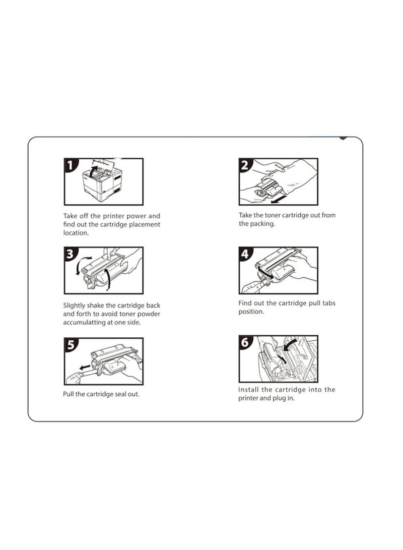Terabyte 116A Compatible Toner Cartridge W2063A use for Color Laser MFP178nw 179fnw 150a 150w 150nw Printers (Yellow) - Image 2
