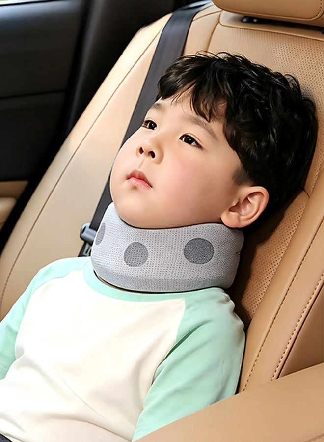 Happy D Soft Neck Brace for Posture Correction Prevent Head Forward for Kids Teens Boys Girls - Foam Cervical Collar Spinal Support to Improve Slouch Prevent Humpback Pain Relief - Image 3