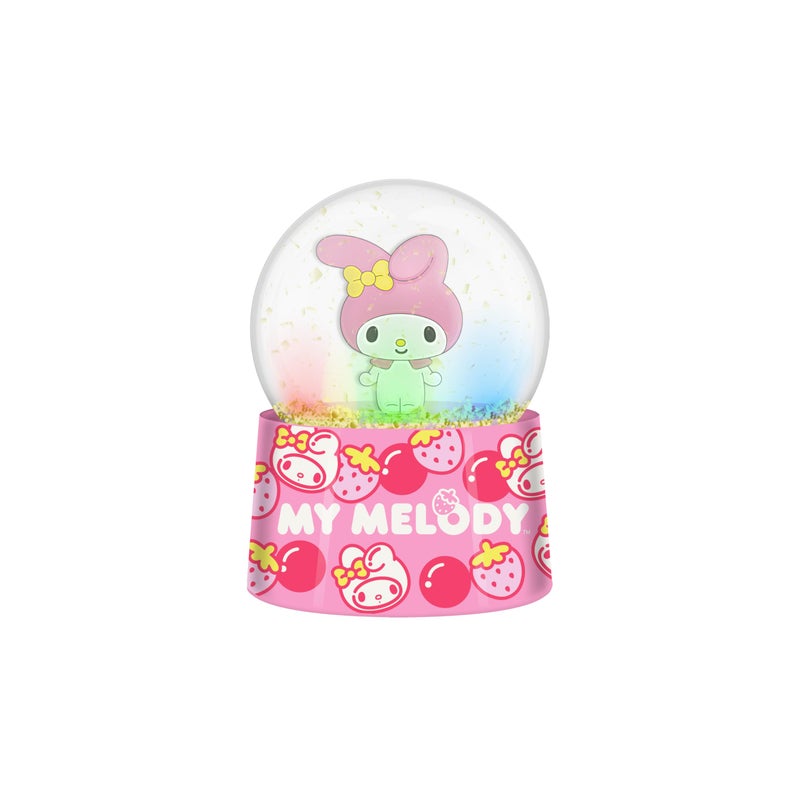 Silver Buffalo Sanrio Hello Kitty and Friends Boxed Light Up Snow Globe Featuring My Melody 45mm