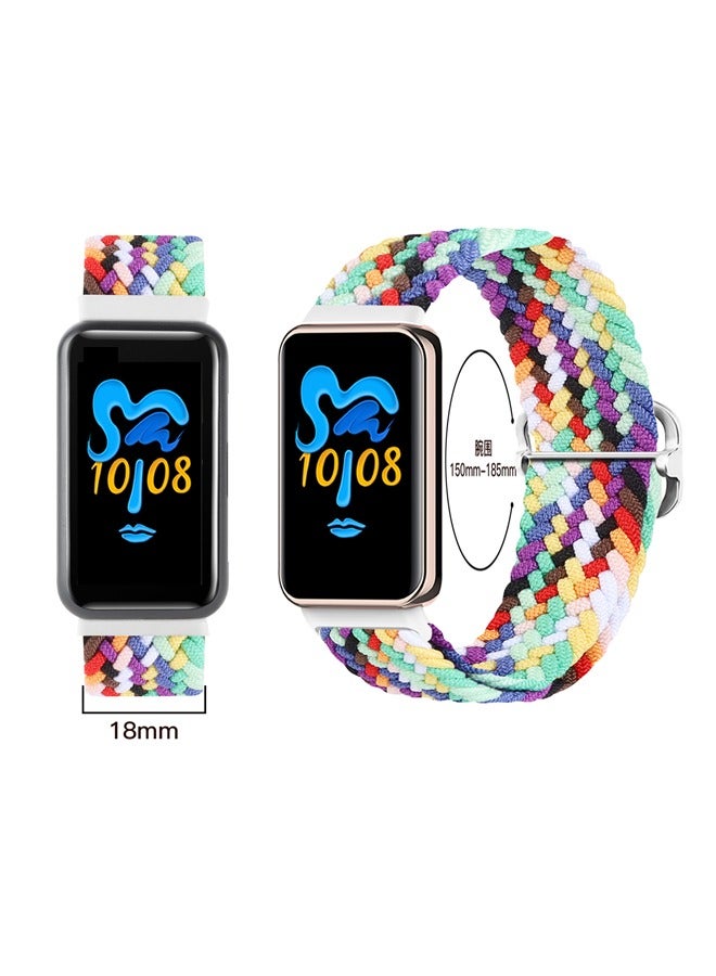 general Suitable for Honor Band 9 Adjustable Woven Nylon Strap - Image 2