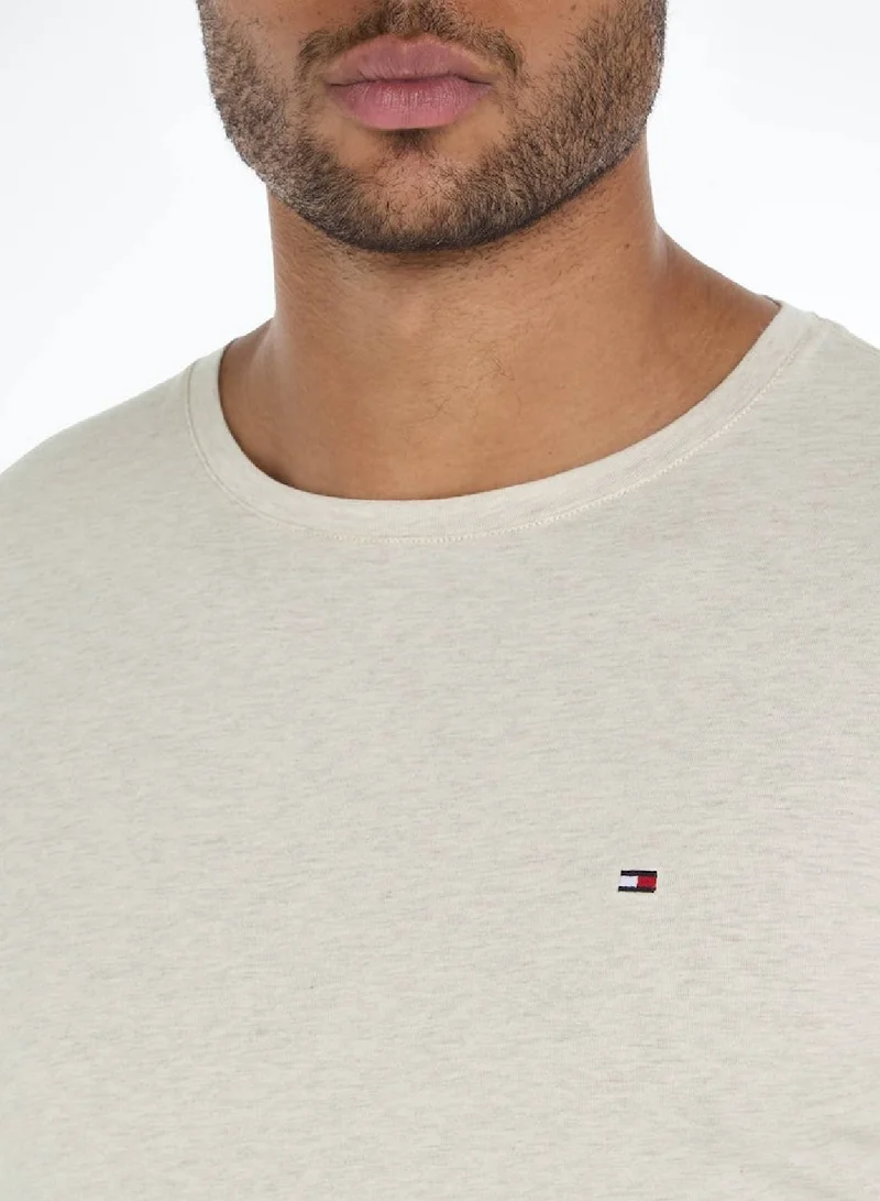 TOMMY HILFIGER Flag Embroidery Extra Slim Fit T-Shirt