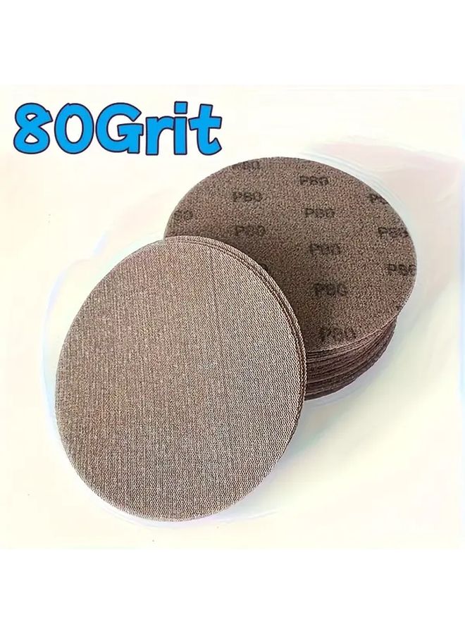 30pcs 80 Grit 9 Inch Sandpaper Double Sided Aluminum Oxide Dust Reducing Waterproof - Image 1
