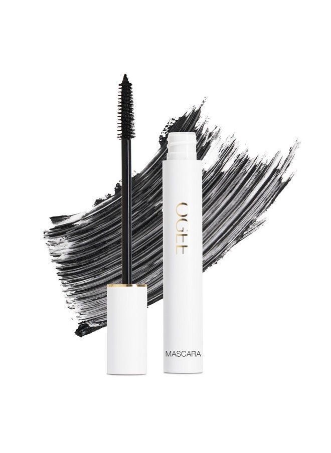 OGEE Ogee Beyond Clean Volumizing Mascara - Certified Organic Black Mascara for Volume and Length - Lengthening Mascara for Sensitive Eyes  - Image 1