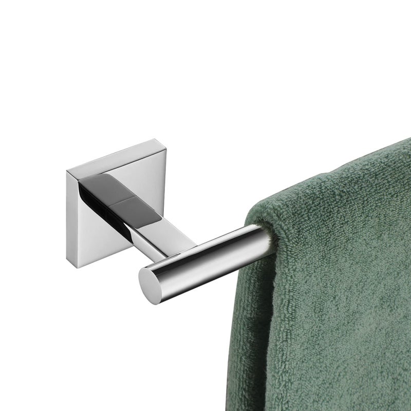 KOKOSIRI Hand Towel Bar 16 Inch Bathroom Towel Holder for Bath Kitchen Toilet Wall Mounted Chrome Stainless Steel B4005CHL16