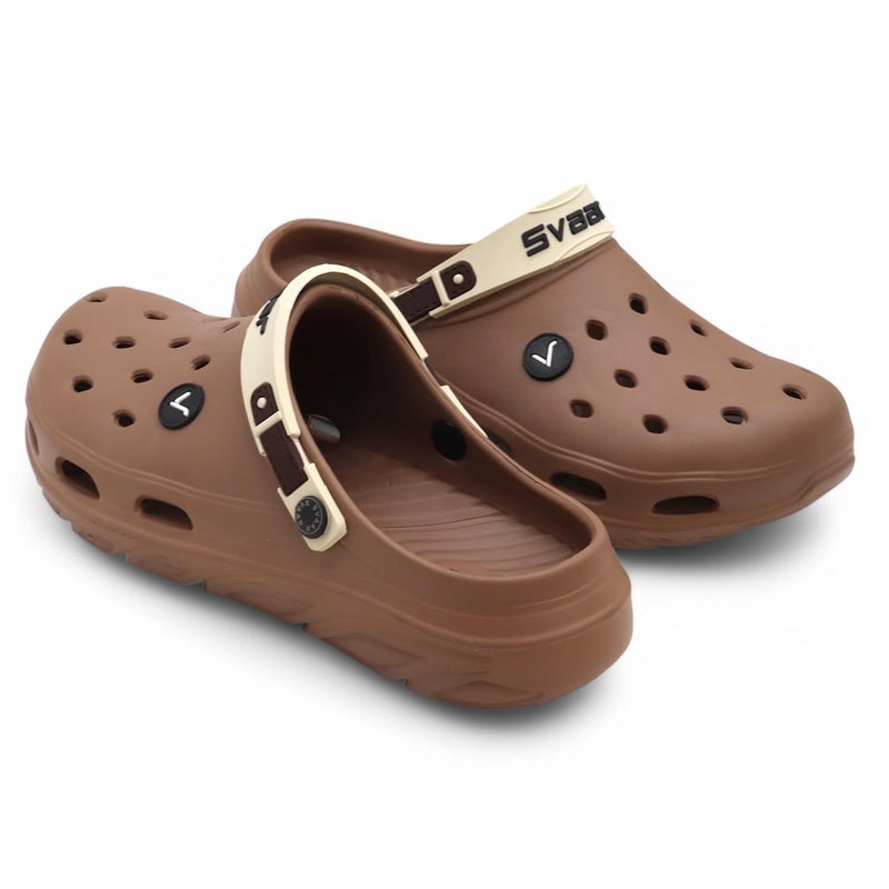 SVAAR صنادل سفاار للرجال خفيفة الوزن فائقة النعومة قابلة للتنفس ومقاومة للماء مع حزام خلفي قابل للتعديل باللون الأزرق المائي - Image 5