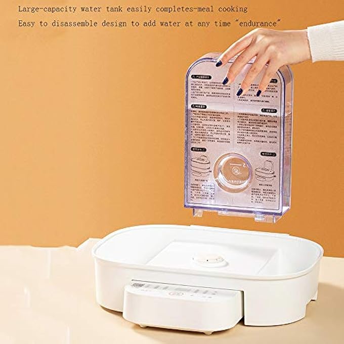 جهاز بخار كهربائي متعدد الوظائف جهاز بخار كهربائي منزلي جهاز تسخين الطعام جهاز بخار كهربائي - Image 5